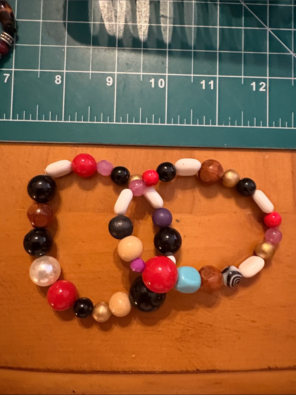 Multicolor Beaded Stretch Bracelet Set - Women Jewelry